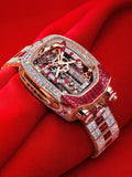 Elite Sport Skeleton Timepiece Crystal Edition Luxury Watch 1:1